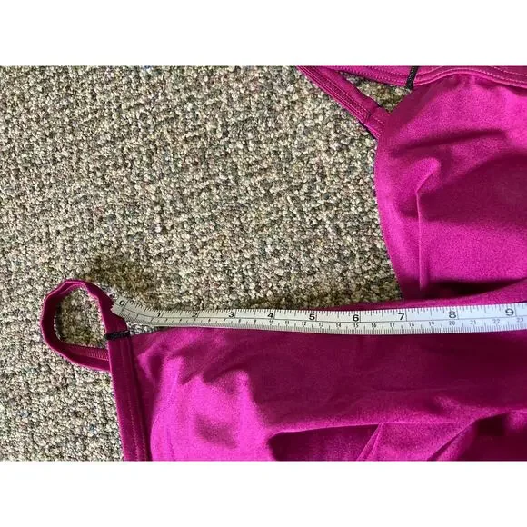 DKNY One Piece Womens Size Medium Swimsuit Padded Pink New With Tags - Picture 12 of 13